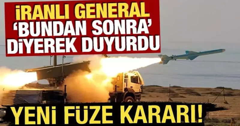 İranlı General bundan sonra diyerek duyurdu! Yeni füze kararı