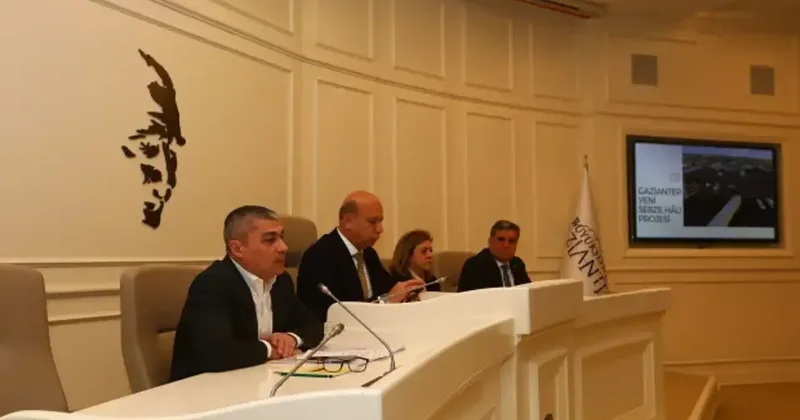 Gaziantep te yeni sebze hali için esnafla istişare: Yol haritası masaya yatırıldı