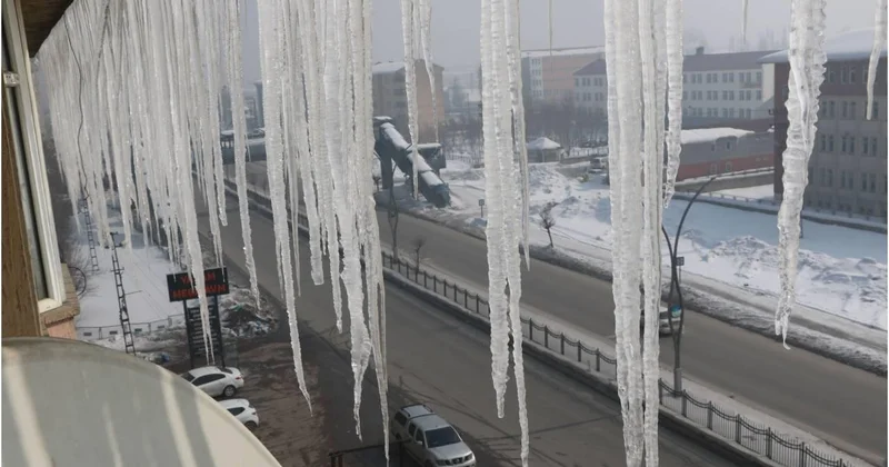 Doğu da dondurucu soğuklar etkili oluyor
