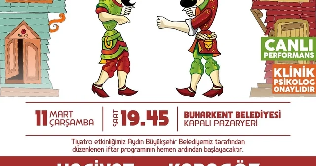 Buharkent te çocuklar Hacivat ve Karagöz ile buluşacak Aydın Haberleri