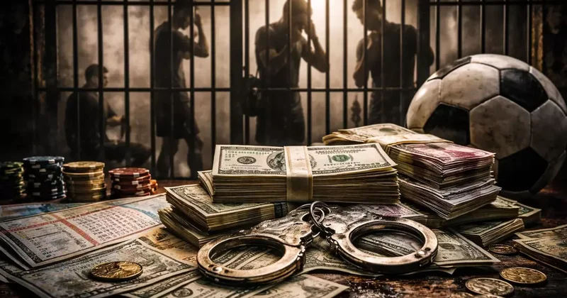 Kendi takımına bahis oynayan 2 futbolcuya ömür boyu men