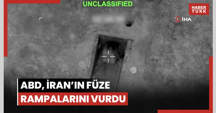 ABD, İran’ın füze rampalarını vurdu