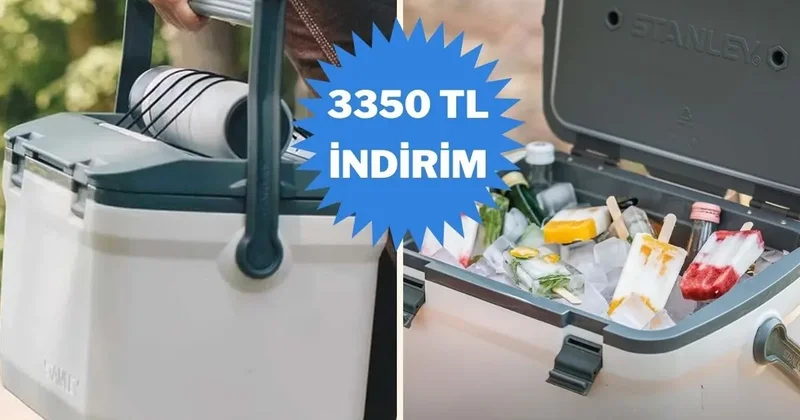 İçine koyduğum buzlar 4 gün boyunca erimedi Stanley Soğutucu Çanta indirimde