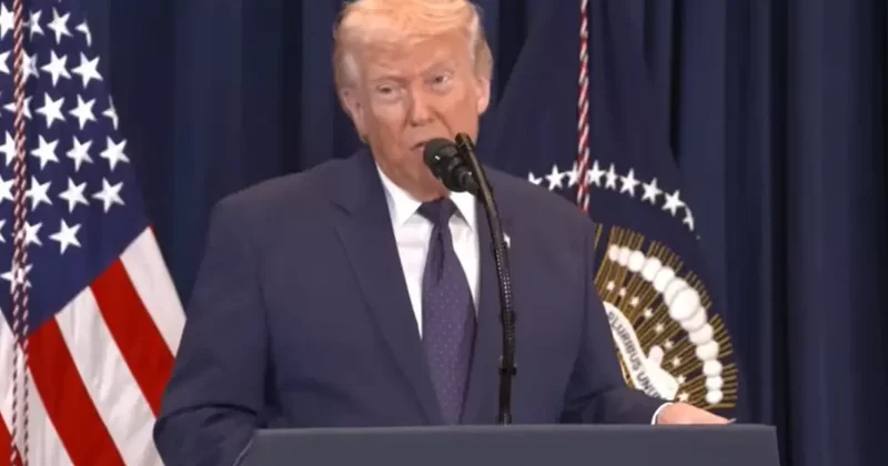 ABD Başkanı Trump: İran la ilgili en büyük risk 3 gün önce ortadan kalktı