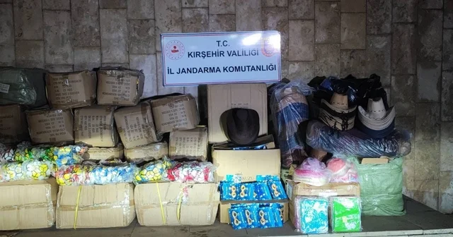 Kırşehir de 2 milyonluk faturasız ürün ele geçirildi Kırşehir Haberleri