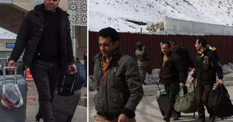 Görüntüler Türkiye sınırından: Savaşın başladığını gördük ve geldik