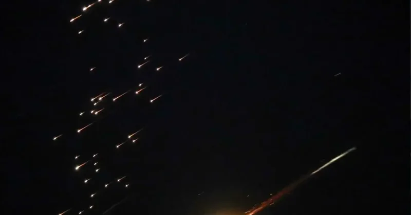 Erbil de İHA Patladı, Yangın Çıktı