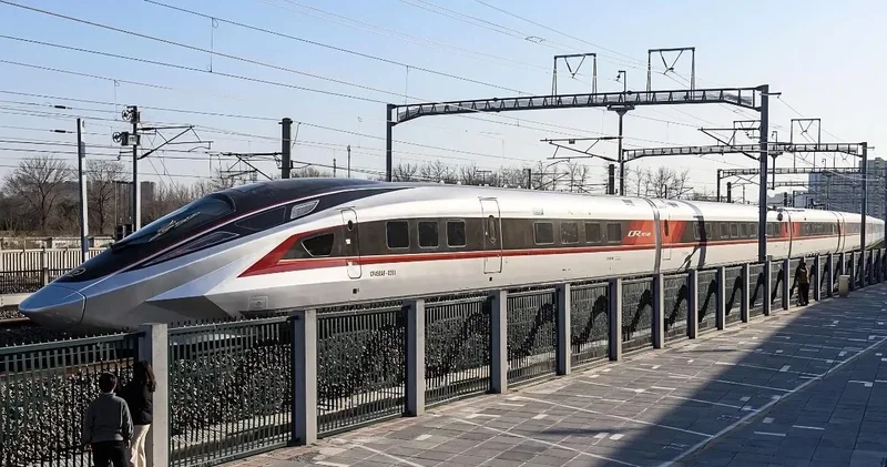 Çin den dünyanın en hızlı treni geliyor: Toz yutturacak