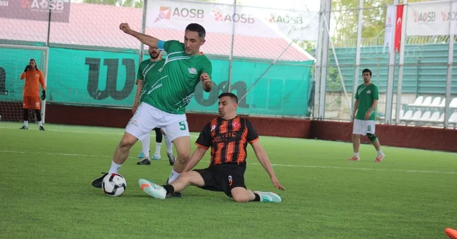 AOSB Futbol Turnuvası nda ikinci hafta Adana Haberleri