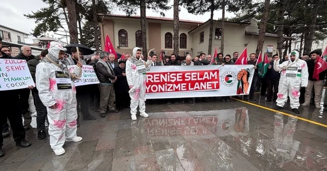 Erzincan da Filistin için tek yürek çağrısı Erzincan Haberleri
