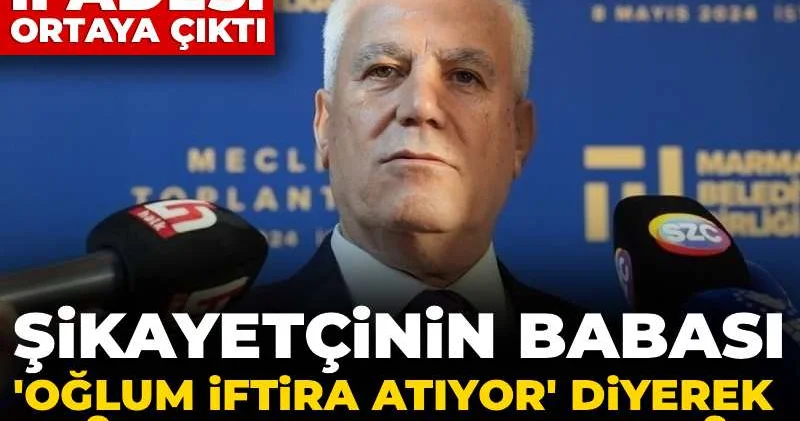 Mustafa Bozbey in ifadesi ortaya çıktı: Şikayetçinin babası oğlum iftira atıyor diyerek dilekçe vermiş