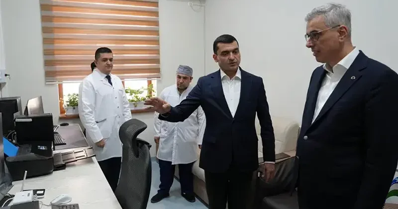 Bakan Memişoğlu, Özbekistan’da Buhara Tıp Merkezi’ni ziyaret etti