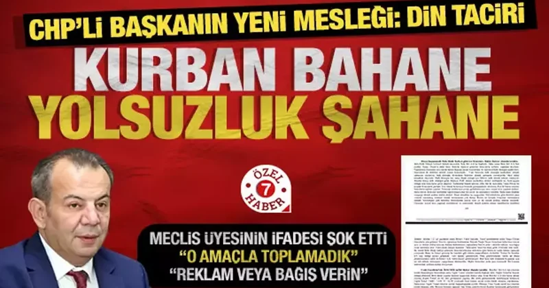 CHP’li Bolu Belediyesi Meclis Üyesi Sarıyıldız’ın ifadesi şoke etti: “O amaçla toplamadık”