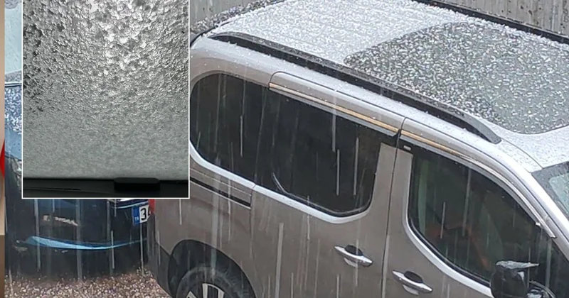 İstanbul da hava bir anda değişti, herkes arabasına koştu