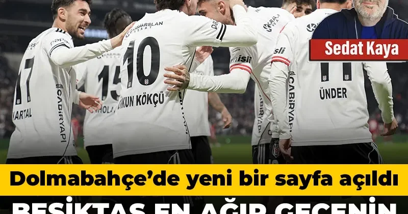 Beşiktaş en ağır gecenin sabahında yeniden koştu