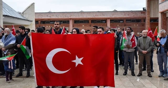 OMÜ de Filistin e destek programı Samsun Haberleri