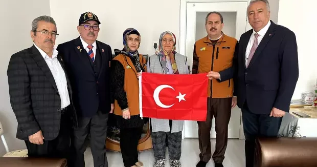 Konya haberleri Konya Büyükşehir den şehit polislerin ailelerine anlamlı ziyaret 10 Nisan 2026