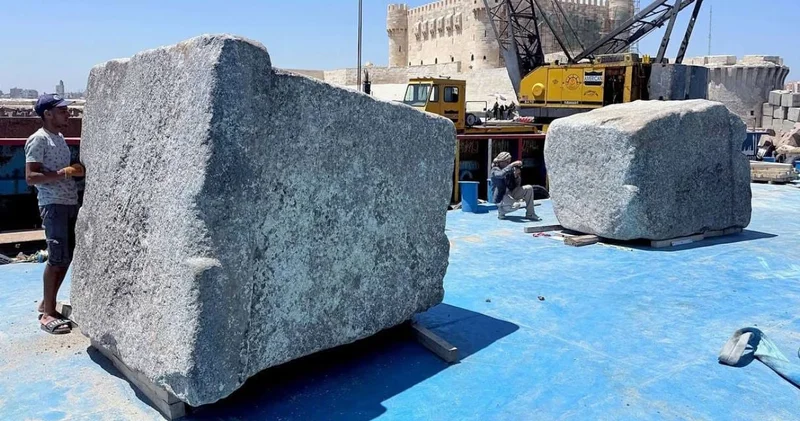 Antik dünyanın 7 harikasından biri su altından çıktı! Tam tamına 1600 yıllık