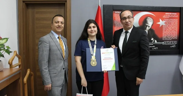 Aydınlı öğrenci uluslararası matematik olimpiyatında altın kazandı Aydın Haberleri