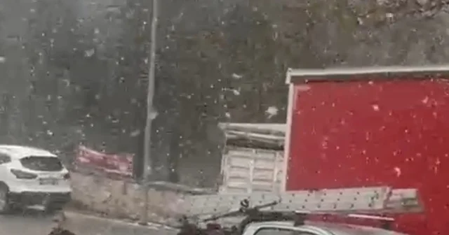 Eskişehir e nisan ayında kar sürprizi Eskişehir Haberleri