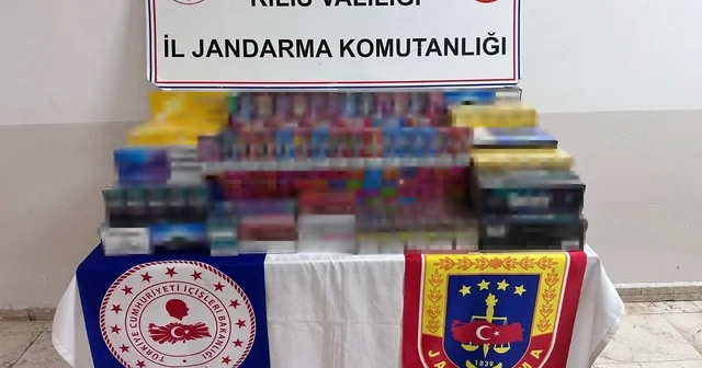 Kilis te 1 milyon 150 bin lira değerinde kaçak ürün ele geçirildi Kilis Haberleri
