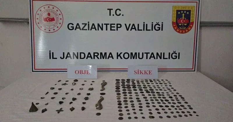 Gaziantep’te 191 adet sikke ele geçirildi: 1 gözaltı