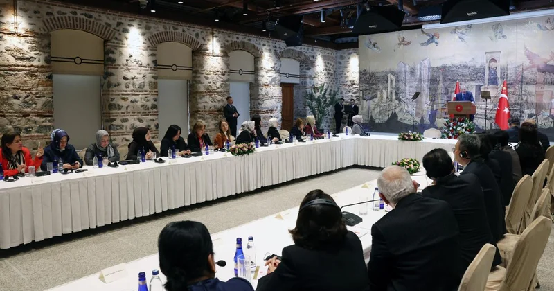 Cumhurbaşkanı Erdoğan, ICAPP Kadın Kolu Toplantısı katılımcılarını kabul etti