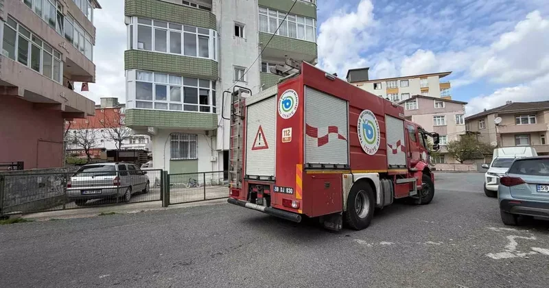 Mutfakta çıkan yangın söndürüldü