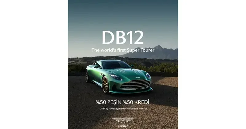 Aston Martin den yüzde 50 peşin ve yüzde 0 faizli kredi kampanyası