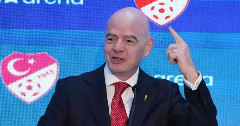 FIFA Başkanı Gianni Infantino dan Türkiye tezahüratı! Sosyal medyada gündem oldu Fanatik Spor Haberleri Video
