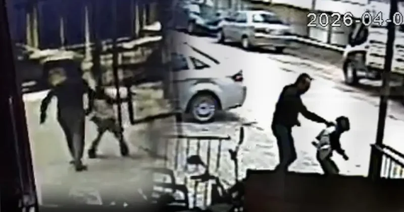 Afyonkarahisar da 9 yaşındaki çocuğu Bahçeye zarar veriyorsun diye darbetti!