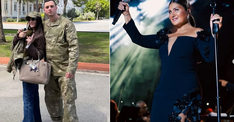 Sibel Can’ın oğlu Emir askere gitti! Kardeşi yalnız bırakmadı