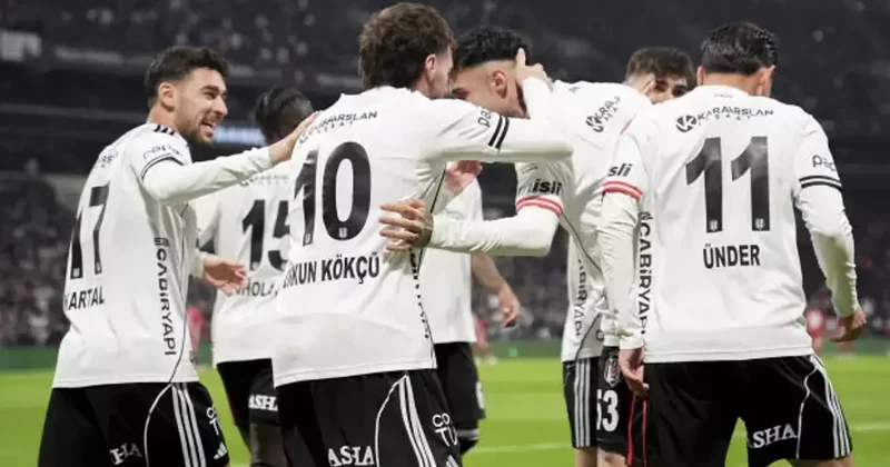 Dolmabahçe de gol yağmuru! Kartal yıldızlarıyla yüksekten uçtu