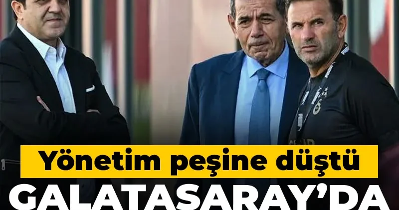 Galatasaray da olağanüstü karar: Yönetim peşine düştü
