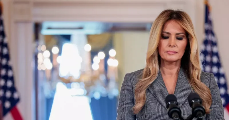 Beyaz Saray da kameralar karşına geçti! Melania Trump tan Epstein açıklaması