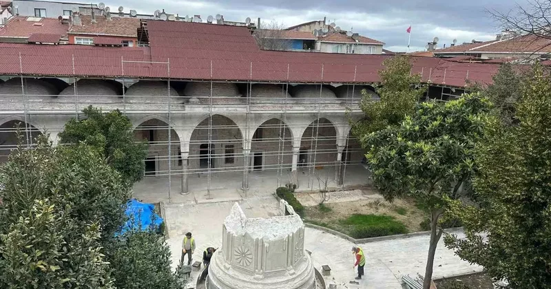 Mimar Sinan’ın 470 yıllık eserinin restorasyonu devam ediyor
