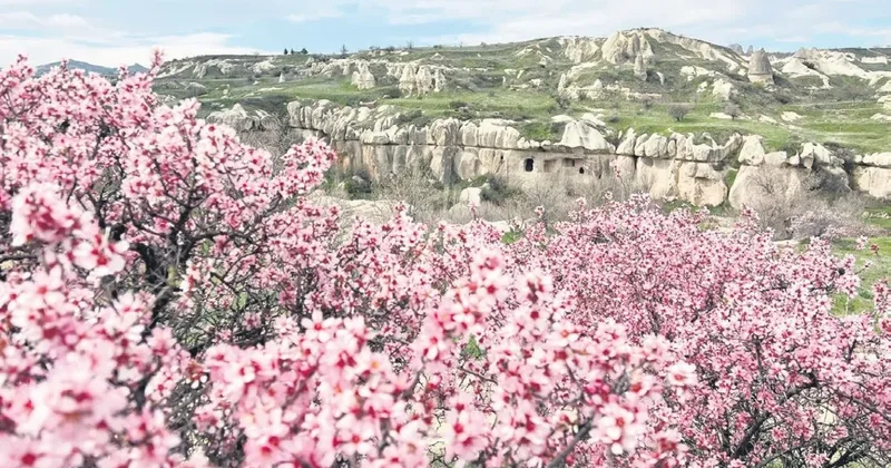 Doğu’da kar Kapadokya’da bahar