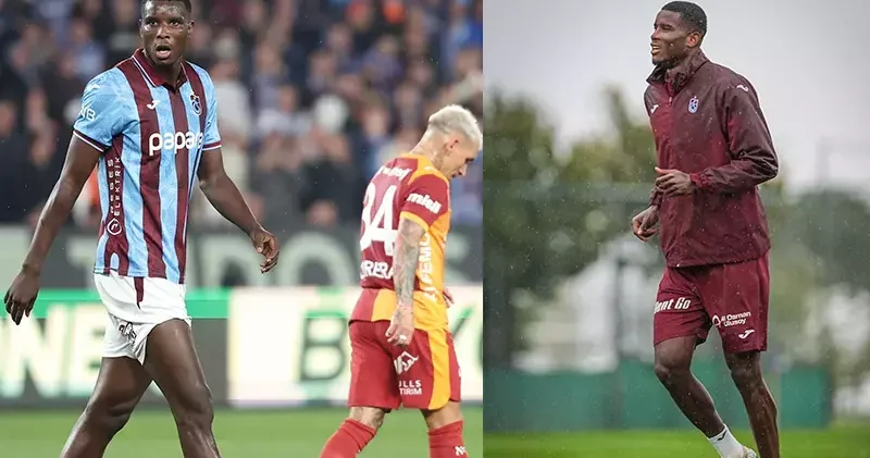 Trabzonspor’da Onuachu, Alanyaspor maçının kadrosundan çıkartıldı