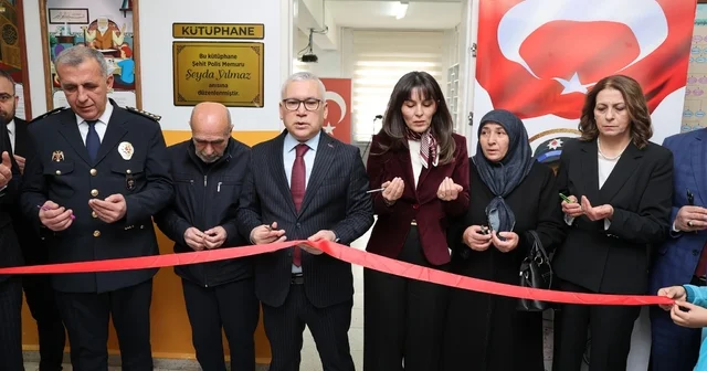 Şehit Polis Memuru Şeyda Yılmaz ın ismi kütüphaneye verildi Sivas Haberleri