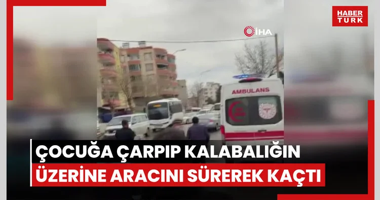 Çocuğa çarpıp kalabalığın üzerine aracını sürerek kaçtı