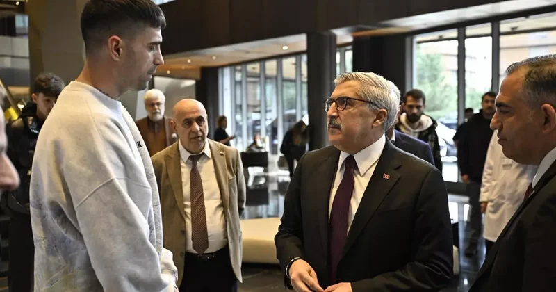 AK Partili Yayman, Kurt ve Türkmen den İbrahim Tatlıses’i ziyaret etti