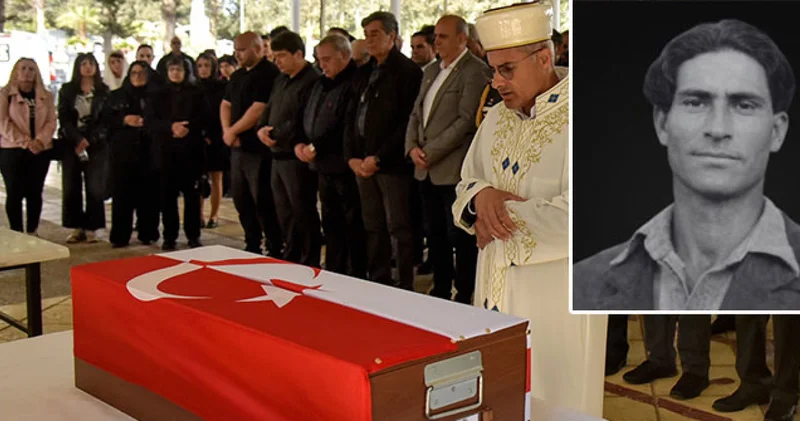 SON DAKİKA: Rum polisi kaçırmıştı... 62 yıl sonra defnedildi Kıbrıs haberleri Son dakika haberleri