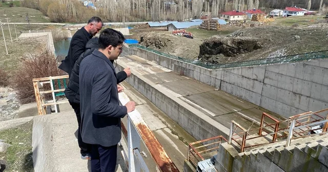 Ulaş Kaymakamı Eskimez, Karacalar Barajı nda incelemelerde bulundu Sivas Haberleri