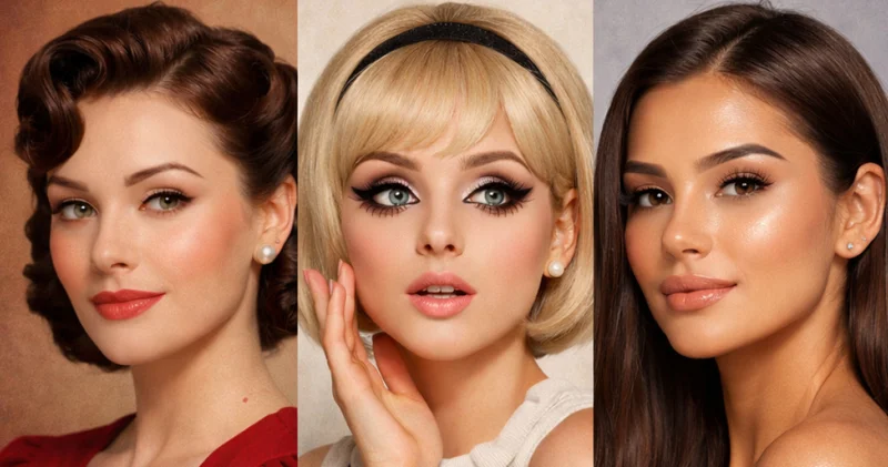 Her dönemin ayrı bir güzelliği var: İşte geçmişten günümüze makyaj trendleri