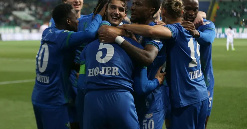 Rizespor dan Samsun a gol yağmuru Sözcü Gazetesi