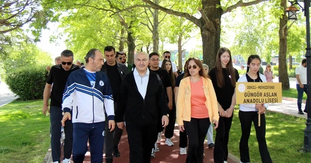 Denizli sağlık için hareket etti Denizli Haberleri