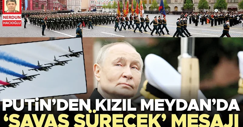 Ateşkes tuttu Ukrayna vurmadı… Putin’den Kızıl Meydan’da ‘savaş sürecek’ mesajı