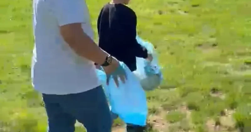 Siirt’te öğrencilerden örnek temizlik etkinliği