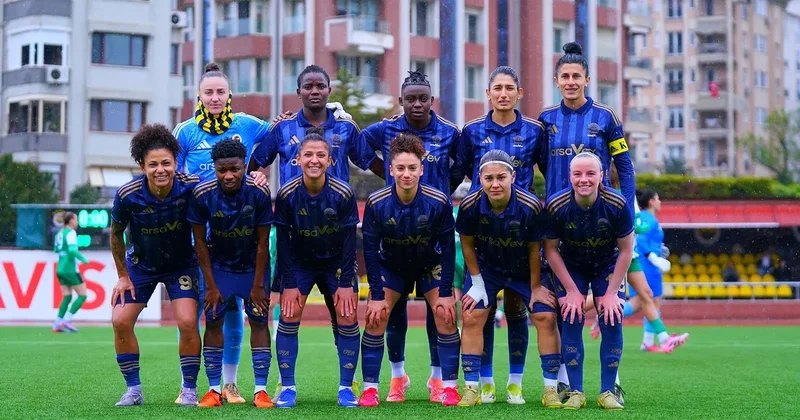 Fenerbahçe Kadın Futbol Süper Ligi’nde şampiyon oldu!