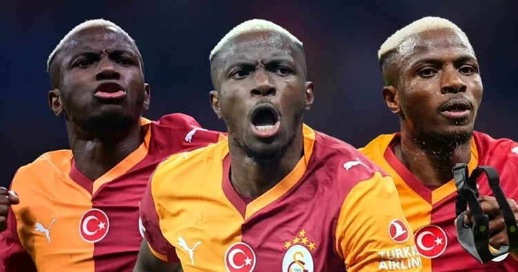 Galatasaray da Victor Osimhen den şampiyonluk sonrası rakiplere gönderme! Bizim gibi kutlama yapmayı bilmiyorlar